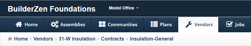 Breadcrumb Nav